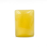 Milky Amber Calibrated Rectangular Shape Cabochon